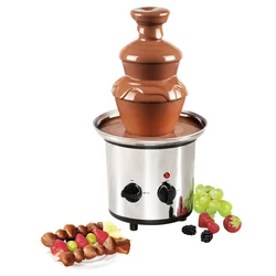  Premium Quality Stainless steel 3 Tier Electric Chocolate fountain , 170W